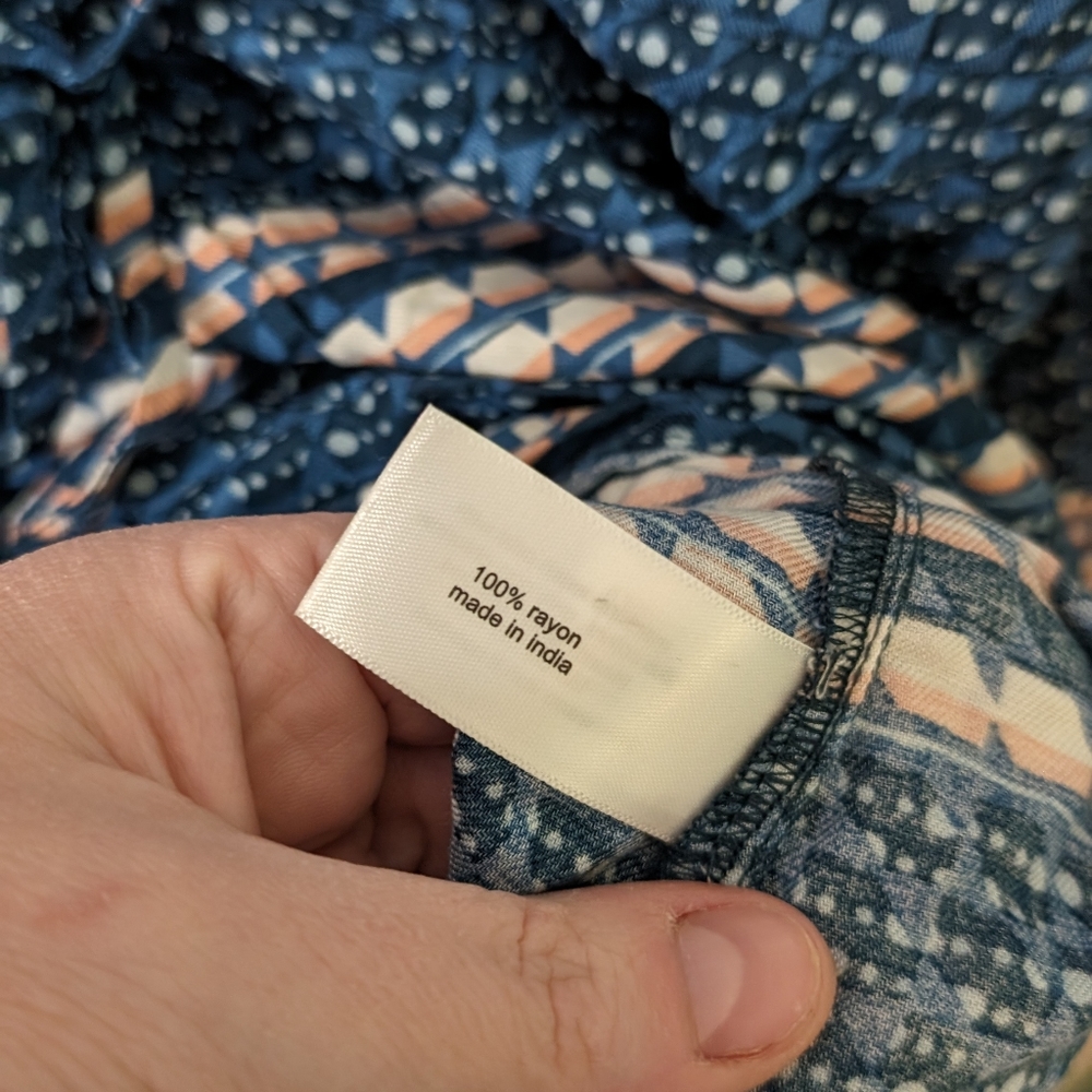 Lane Bryant peplum top/blouse size 22 - Picture 5 of 9